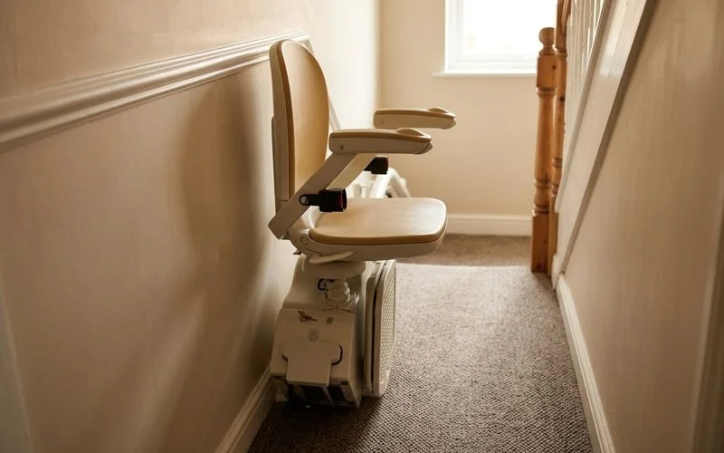 Acorn 130 Straight Stairlift installation example 2
