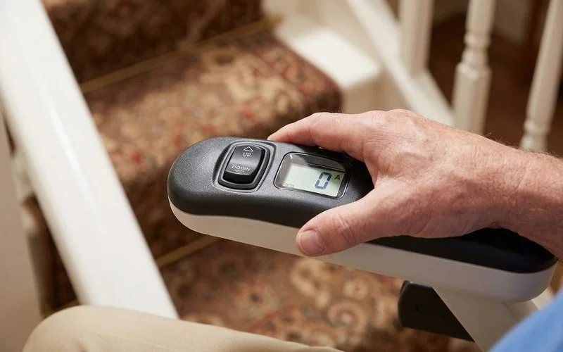 Acorn 130 Straight Stairlift installation example 1