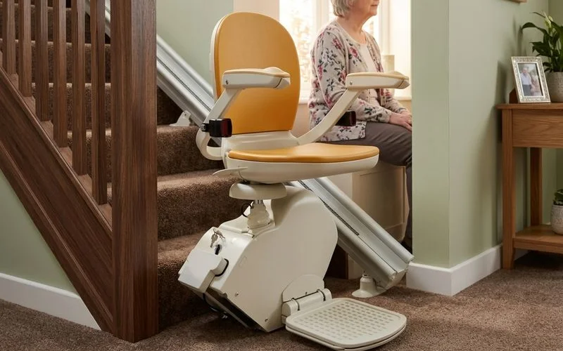 Reconditioned Stairlifts installation example 3