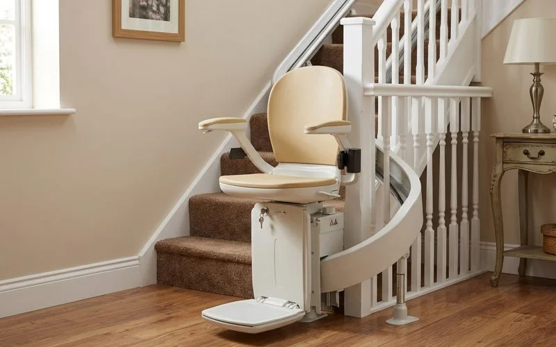 Straight Stairlifts installation example 3