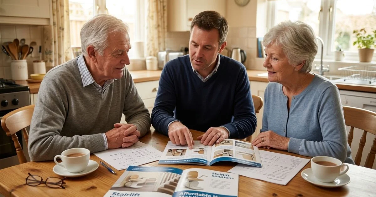 Stairlift finance options with affordable monthly payments for Manchester homeowners